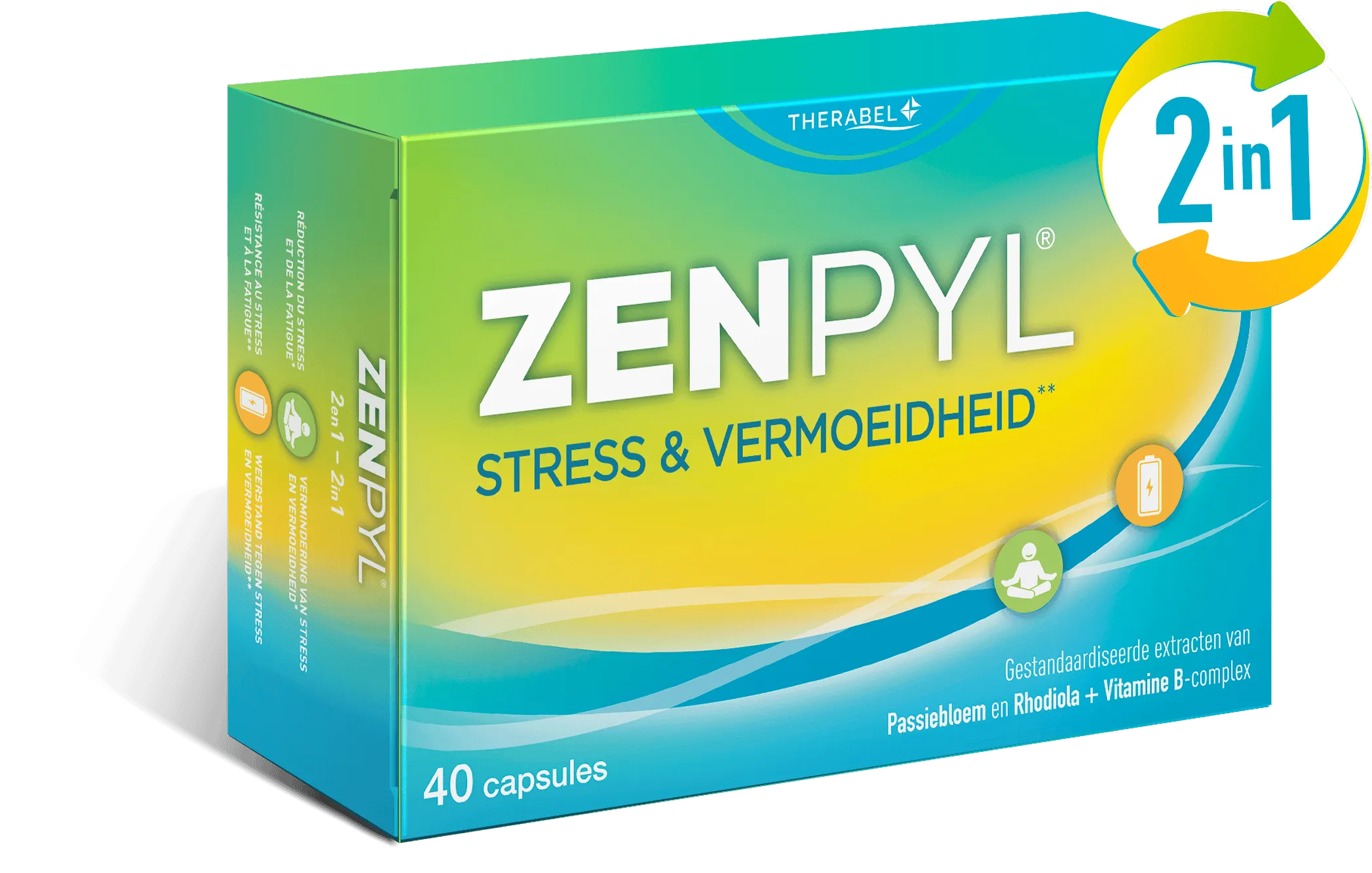 Zenpyl® 2in1, Evenwicht terugvinden en met de dagelijkse stress omgaan